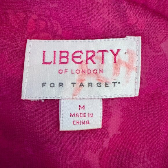 Liberty of London for Target Floral Pink and Purple One Shoulder Dress - Picture 7 of 12